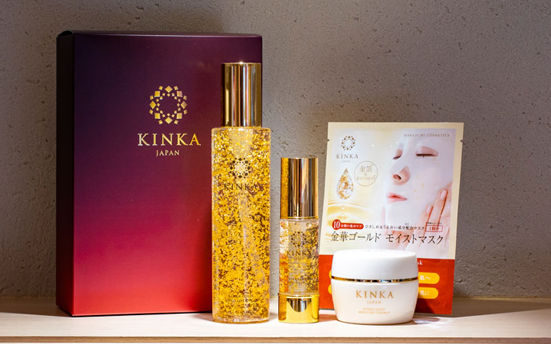 プレゼント付き限定パッケージ | 箔一の金箔コスメKINKA COSMETICS
